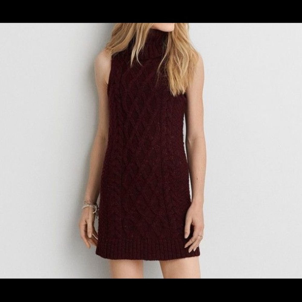 American Eagle turtle neck sweater dress